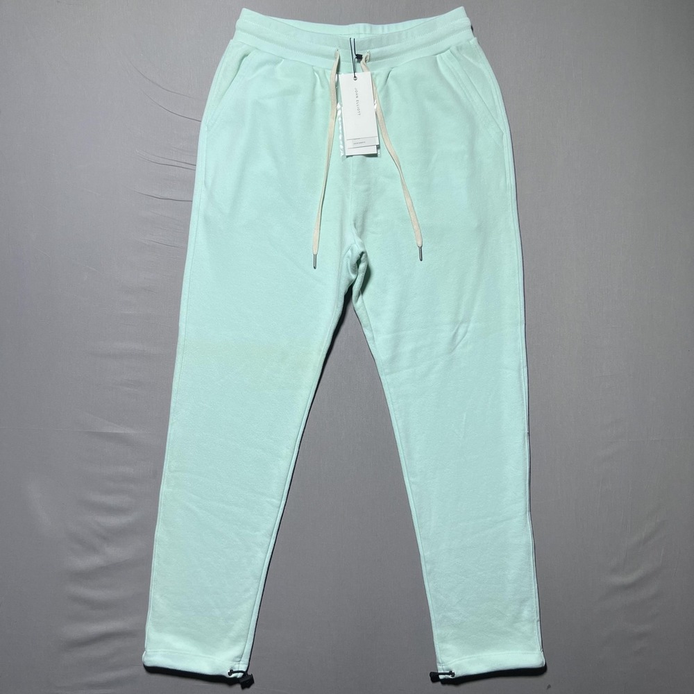 John Elliott Mint Sochi Sweats Pants Mens Large Joggers Drawstring‎ Made USA